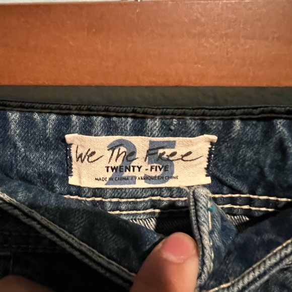 SOLD NWT Free People Talia Trouser Flare Jeans size 25 - Picture 5 of 6